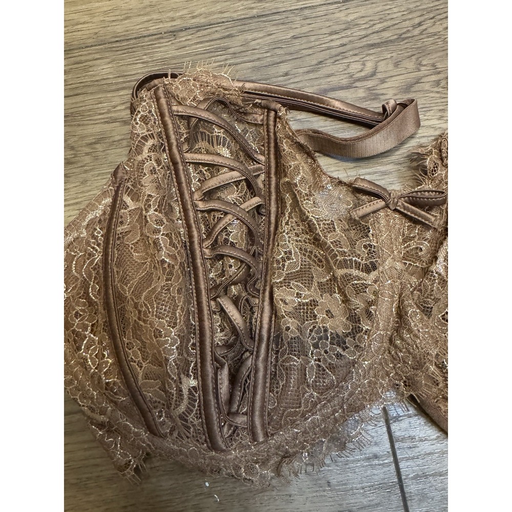 Victorias Secret 38DDD Push Up Bra Sexy Lace - Picture 5 of 8
